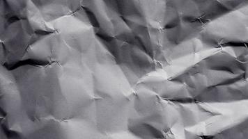 black and white crumpled paper texture background with copy space for text or image photo
