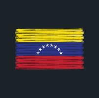 Venezuela Flag Brush. National Flag vector