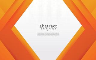 orange modern abstract background design vector