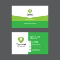 Vector modern creative and clean business card template