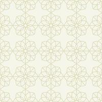 seamless pattern in islamic style vector