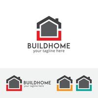 Real estate logo design vector