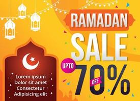 Ramadan Kareem vector sale 70 percent