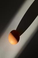 Abstract contrast egg and shadows photo