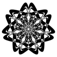 Abstract vector design in black color. Perfect for corporate, background, t-shirt,  and so on.