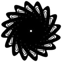 diseño vectorial abstracto en color negro. perfecto para empresas, antecedentes, camisetas, etc. vector