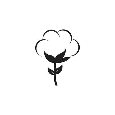 Cotton Logo Template vector symbol nature