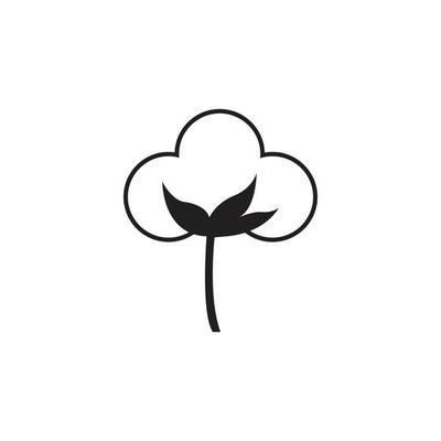 Cotton Logo Template vector symbol nature