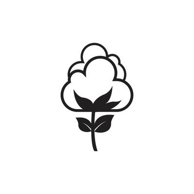 Cotton Logo Template vector symbol nature