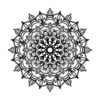 Hand drawn mandala. decoration in ethnic oriental  doodle ornament. vector