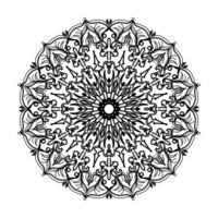 Hand drawn mandala. decoration in ethnic oriental  doodle ornament. vector