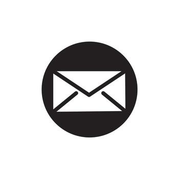Outline email icon isolated on grey background. Open envelope pictogram. Line mail symbol for website design, mobile application, ui. Vector illustration. Eps10