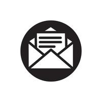 Outline email icon isolated on grey background. Open envelope pictogram. Line mail symbol for website design, mobile application, ui. Vector illustration. Eps10