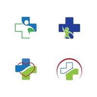 medical logo illustration vector