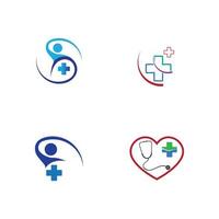 medical logo illustration vector