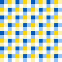 Seamless Colorful Checkered Flannel patterns of square for background. vector