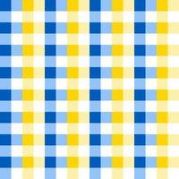 Seamless Colorful Checkered Flannel patterns of square for background. vector