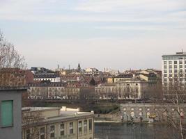 Aerial view of Turin photo