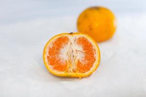 Orange Slice white background photo