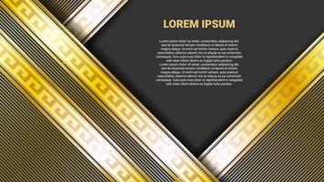 gold color luxury abstract background vector