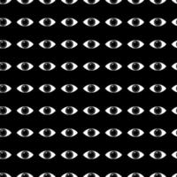 vector seamless pattern open eyes with eyelashes