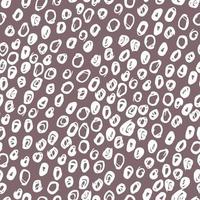 Simple seamless vector pattern of dots, strokes, spots, strokes. Hand drawn illustration, dry brush. Scandinavian style, wallpaper, fabric, textile design, wrapping paper