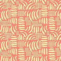 abstract seamless vector pattern chaotic curved lines of different colors on contrasting background