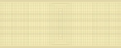 abstract geometric pattern with isolated shape squares cell in perspective vector