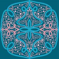 ceramic tile in patchwork style vector pattern ethnic backgrounds