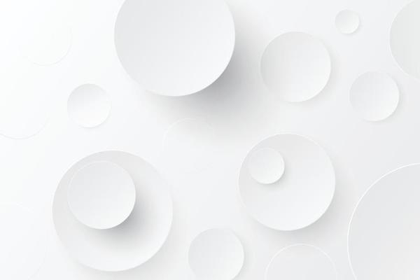 White abstract background on 3d design