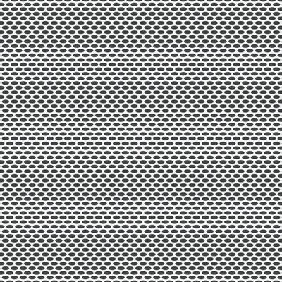 oval polka dots seamless pattern black and white background