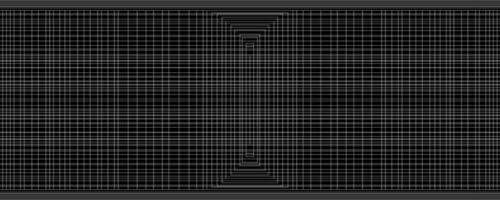 patrón geométrico abstracto con celda de cuadrados de forma aislada en perspectiva vector