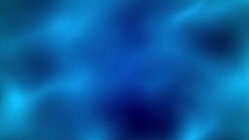 blauwe gradiënt vloeibare rook achtergrond. wateroppervlak en licht. dynamische golfbeweging. video