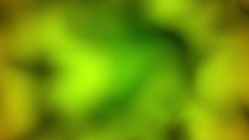 fundo de fumaça líquida gradiente verde. superfície da água e luz. movimento ondulatório dinâmico. video