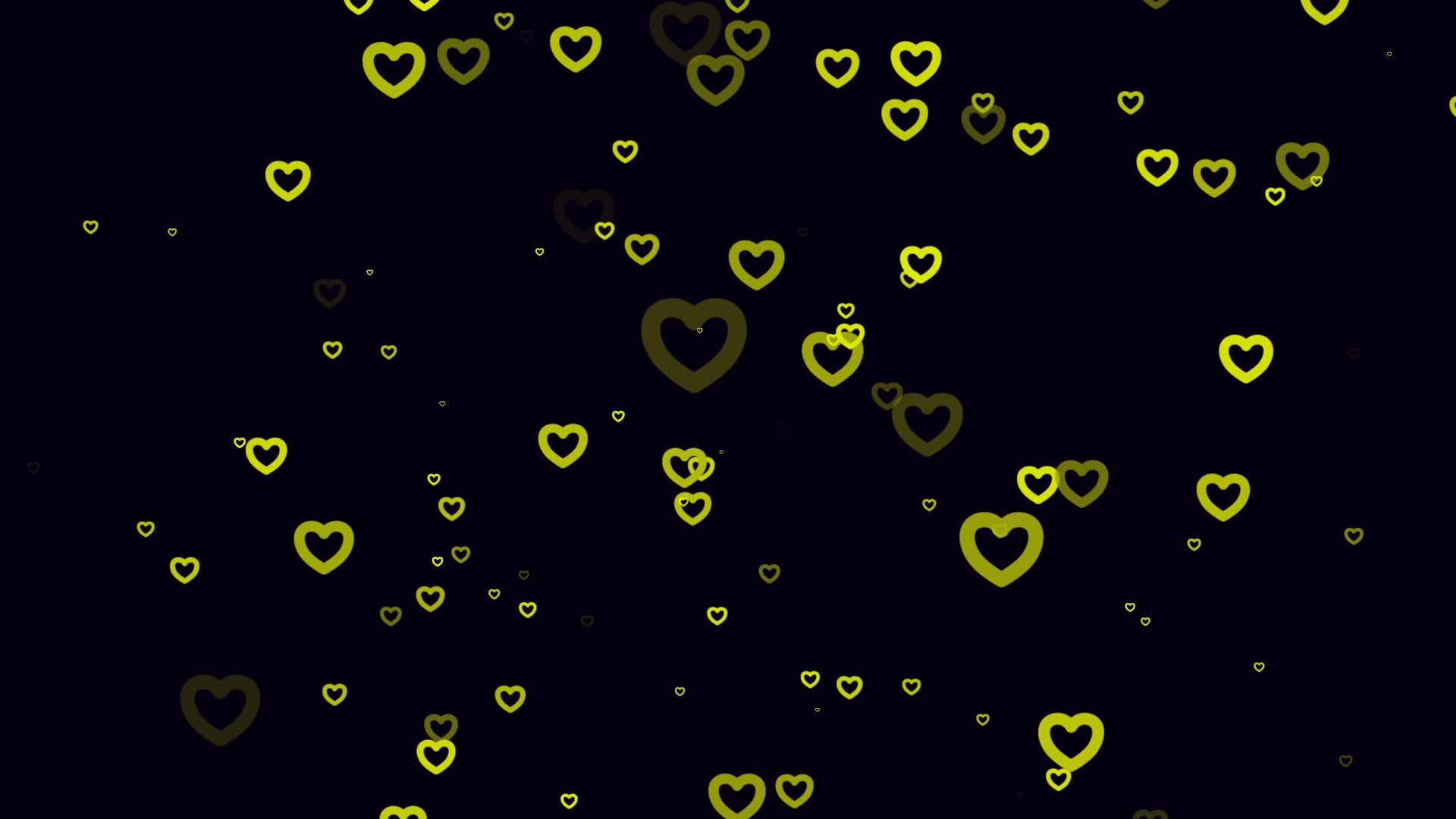 A bright yellow background with a yellow heart makes up the heart seamless  design 5281540 Vector Art at Vecteezy