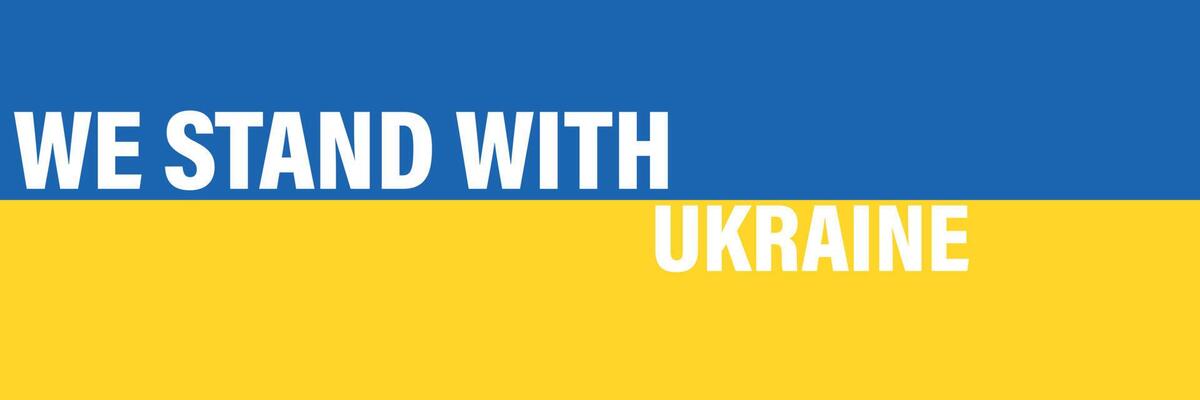 We stand with Ukraine Ukraine flag praying concept vector illustration. Pray For Ukraine peace.