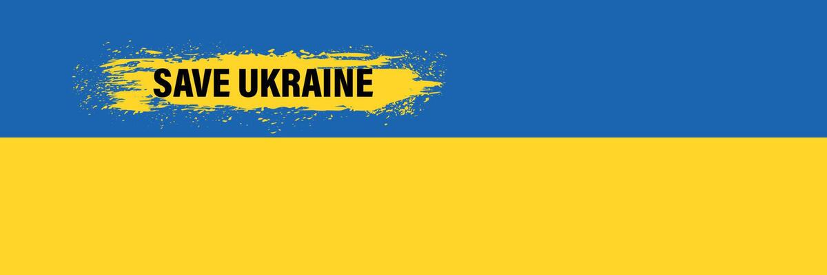 Save Ukraine, Ukraine flag praying concept vector illustration. Pray For Ukraine peace.