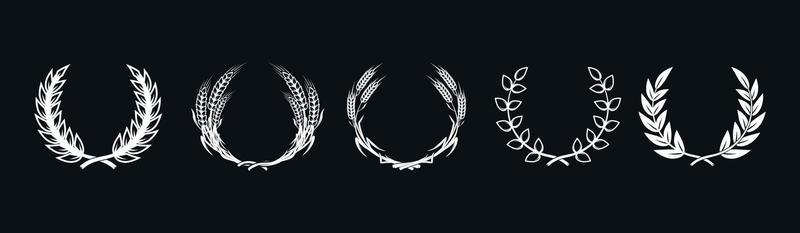 collection of laurel wreaths