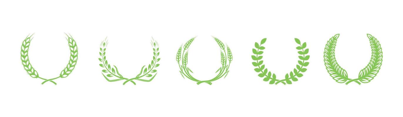 Laurel wreath set