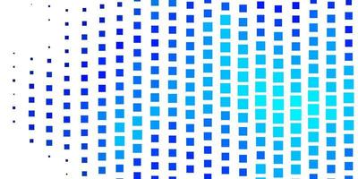 Dark BLUE vector background with rectangles.