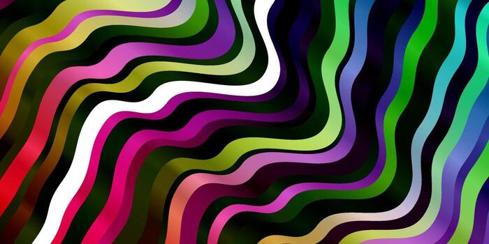 Light Multicolor vector texture with circular arc.