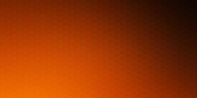 Dark Orange vector texture in rectangular style.