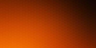 textura de vector naranja oscuro en estilo rectangular.