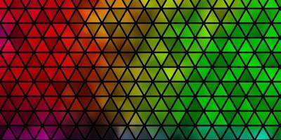 Light Multicolor vector pattern with polygonal style.