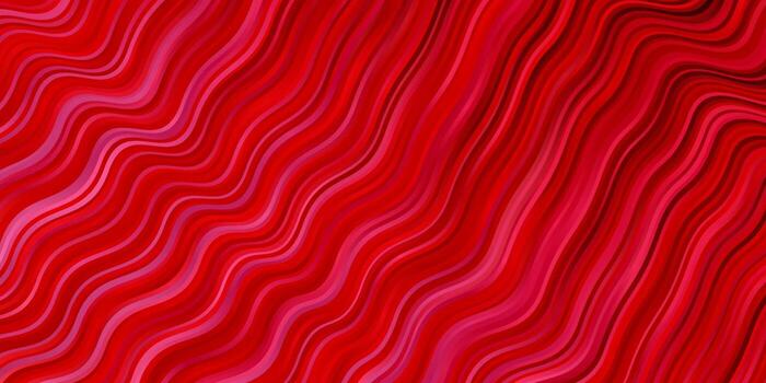 Light Red vector background with wry lines.