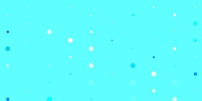 Light blue vector background with spots.