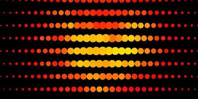 Dark Red vector layout with circle shapes.