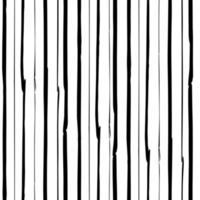 Pinstripes seamless repeat vector pattern. Free hand drawn uneven stripes, streaks, bars, lines, strips. Black and white monochrome background. Texture for ceramic tile wallpapers, web background