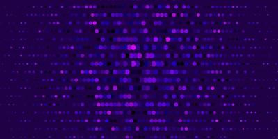 Dark Purple, Pink vector backdrop with circles.