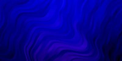 Dark Purple, Pink vector template with curved lines.